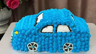 How to Turn a Cake into a Fun Car Birthday Cake! 🚗🎂