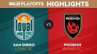 10.22.2023 | San Diego Loyal SC vs. Phoenix Rising FC - Game Highlights