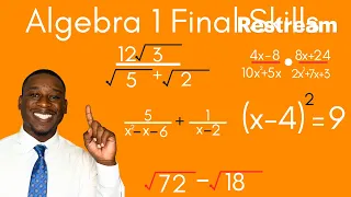 Mastering Algebra 1: Final Review Live Stream!