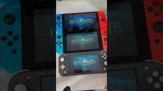 Hogwart Legacy - Switch Lite vs Standard vs Oled | Speed Test! #gaming #switch