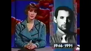 MTV News Report - Freddie Mercury's Death November 24th, 1991