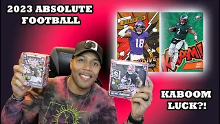 My Final Goodbye... 2023 Absolute Football Mega Box with a Side of Blaster!