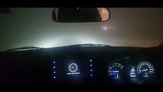 ye raatein ye mausam | fog night car driving watsapp status | zero visibility  | blind driving