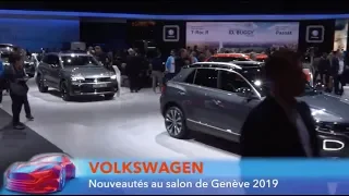 Nouveautés VW au salon de Genève 2019