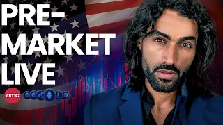 🛑 Live  Trading The US Market - #amc     Monday  Hunt  📈
