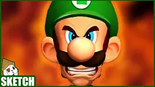Luigi Finally Snaps On Mario!! - Super Mario Bro Parody (Audio Sketch)