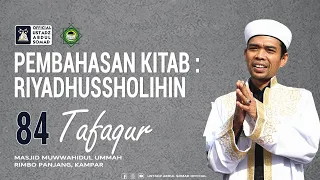 LIVE | NGAJI KITAB RIYADHUSSHOLIHIN 84 "TAFAQUR"|Masjid Muwwahidul Ummah, Jl Kamboja,Rimbo Panjang