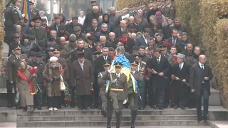 Memorial Event Held in Kiev to Mark Ukraine's Liberation from Fascists