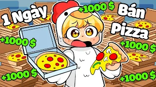 Tô Gà 1 Ngày Bán Pizza Trong Roblox Kiếm 1 Triệu Đô