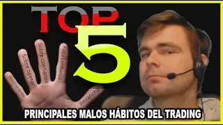 TRADING: TOP 5 MALOS hábitos del TRADER 💰