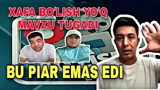 XAFA BOʻLISH YOʻQ | ELMUROD HAQNAZAROV VS SANJAR PARDAYEV | JANJAL TUGADI