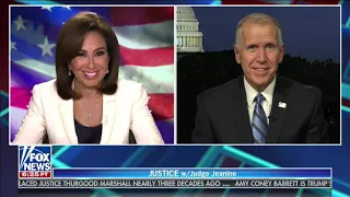 Senator Tillis Joins Judge Jeanine on Fox News to Discuss SCOTUS Nominee Amy Coney Barrett