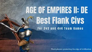 Best Flank Civ (3v3, 4v4) for Team Games (May 2022) | AOE2 DE Tierlist
