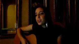 Sandy singing Beautiful by Francesca Battistelli