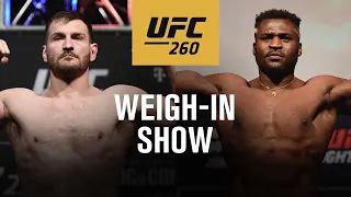 UFC 260: Live Weigh-in Show