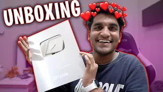 Youtube Silver Play Button Unboxing 😍