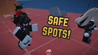 safe spots in evade