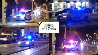 BRFK,OMSZ,BKK egységek sietnek az újbudai késelés helyszínére/ Units responding to an incident