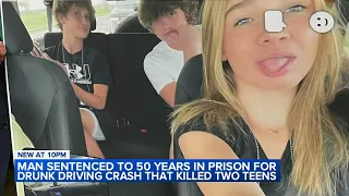 Parolee sentenced for drunk driving crash that killed Galveston teens