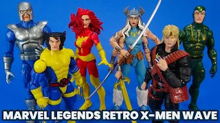 Marvel Legends X-Men Retro Wave Spiral Phoenix Wolverine Longshot Avalanche Multiple Man Review