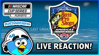 2022 NASCAR Cup Series Bass Pro Shops Night Race LIVE Reaction! 🔴