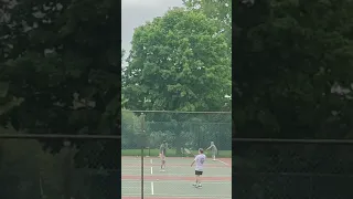 Tennis Game practice session...
