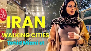 IRAN - Walking in Isfahan 2022 Tohid miani st | iran vlog | Isfahan city