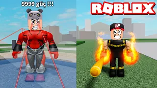 Çok Güçlü Savaşçıyı Aldım!! Kahraman Ol ve Savaş - Panda ile Roblox Teen Titans Battlegrounds