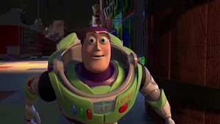 Toy Story 2 - Buzz Lightyear Aisle & Buzz Tied up in a Box.