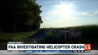 FAA investigating helicopter crash