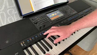 Jean Michel Jarre - Rendez-Vous IV | Yamaha PSR SX700