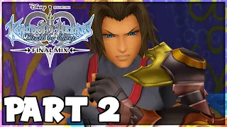 Kingdom Hearts Birth by Sleep Final Mix Walkthrough PART 2 - Terra Enchanted Dominion PS4 PRO 1080p