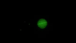 Jupiter with Photonis 4G Night Vision in the Methane Band in Real Time