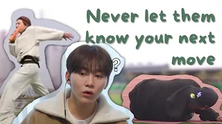 Never let them know your next move seventeen version