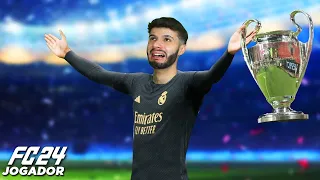 RAFÃOGOL VAI TRAZER A CHAMPIONS PRO REAL MADRID! FC 24 (Carreira Jogador)