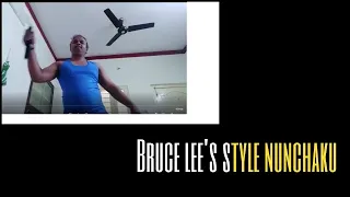 Bruce lee's style nunchaku