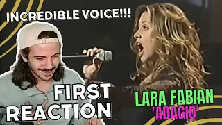 First Reaction Lara Fabian - Adagio (Live) She's amazing!! Increíble voz! (SUBTITLED)