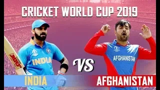 LIVE: INDIA vs AFGHANISTAN Live Score, World cup 2019 Live cricket match score
