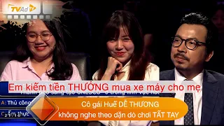 AI LÀ TRIỆU PHÚ Mới nhất Ngày 26/03/2024 Cô gái Huế DỄ THƯƠNG không nghe theo dặn dò chơi TẤT TAY