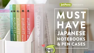 MUST-HAVE Japanese Notebooks & Pen Cases! ✨📒📓