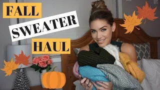 FALL SWEATER TRY ON HAUL | ROMWE ZAFUL | Brittany Oldehoff