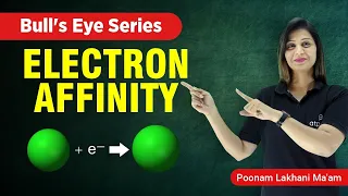 Electron Affinity | Periodic Table class 11 | IIT JEE/NEET | Poonam mam | ATP STAR KOTA