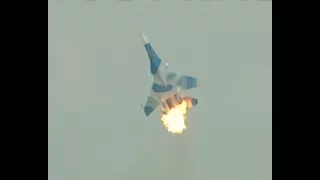 Авария Су-30МК в Ле Бурже-99 / Su-30MK crash at Paris Air Show