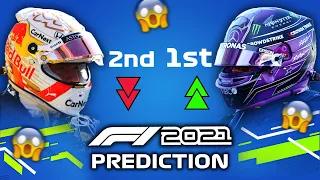 I LET THE F1 2021 GAME PREDICT THE WORLD CHAMPIONSHIP! WHO WILL WIN? VERSTAPPEN OR HAMILTON?