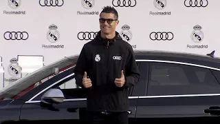 Real Madrid Audi Car Handover