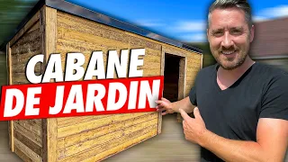 JE CONSTRUIS UNE CABANE !!! (En planche de coffrage)