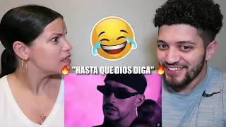 MOM REACTS TO ANUEL AA & BAD BUNNY! "HASTA QUE DIOS DIGA" *FUNNY REACTION!*