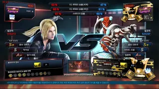 Tribal (nina) VS eyemusician (yoshimitsu) - Tekken 7 5.10