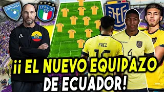 DE NO CREER! EL TREMENDO EQUIPAZO DE ECUADOR PARA LOS AMISTOSOS ANTE ITALIA Y GUATEMALA 2024 LA TRI!