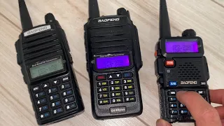 Рация Baofeng UV-5R | Рация Baofeng UV-82 | Рация Baofeng UV-9R Plus СРАВНЕНИЕ РАЦИИ BAOFENG